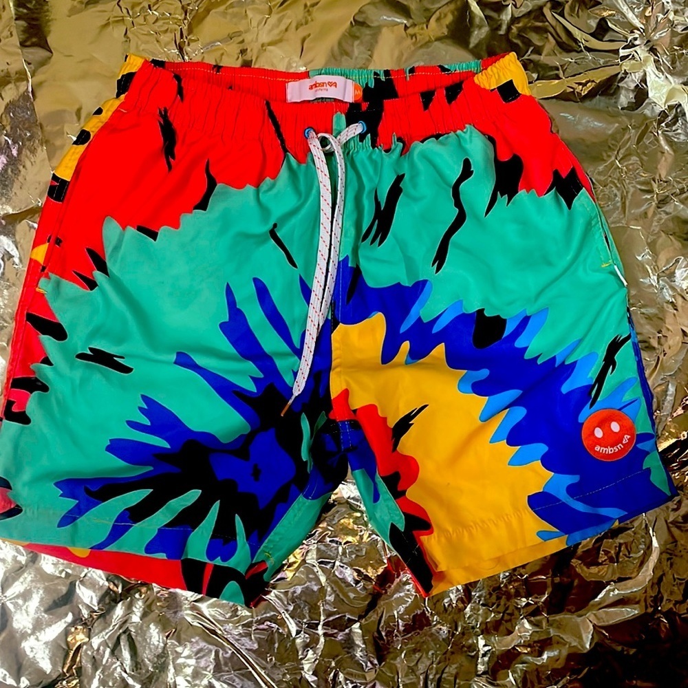 Ambsh california swim trunks